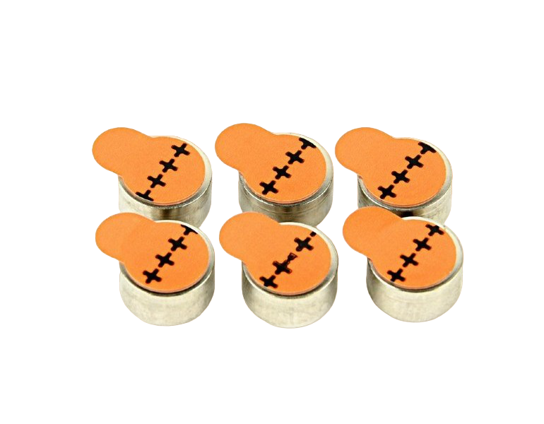ZA13, Blister*6, Energenie, EG-BA-ZA13-01, 5.4x7.9mm, 255mAh