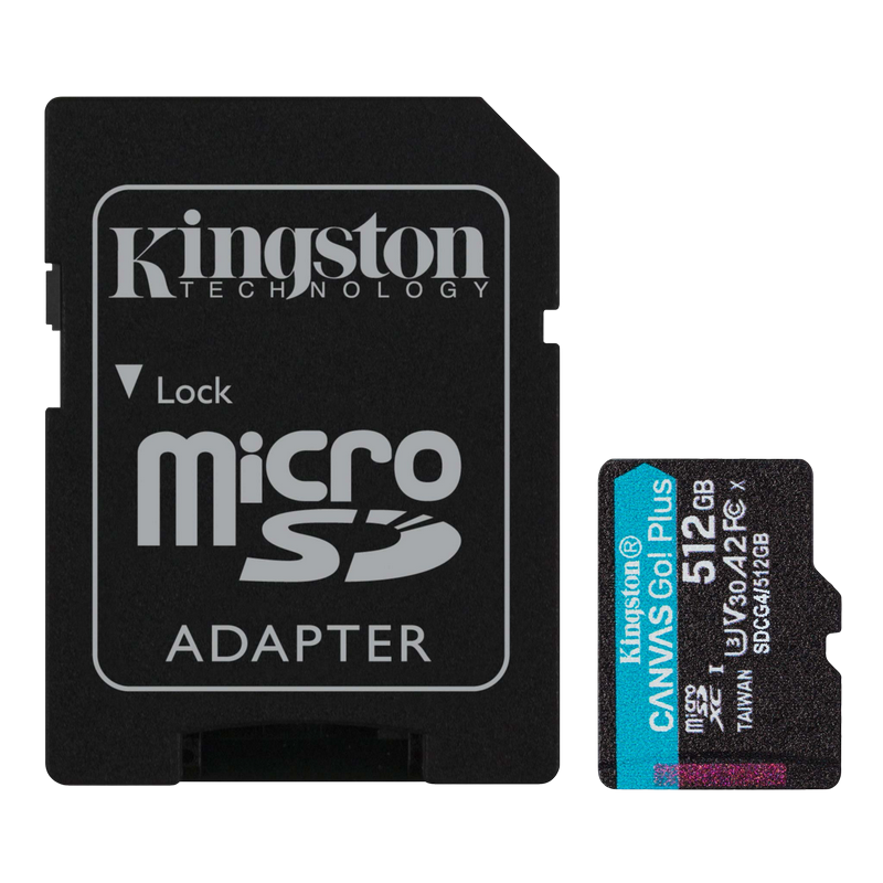 Card de Memorie Kingston Canvas Go! Plus, 512GB (SDCG4/512GB)