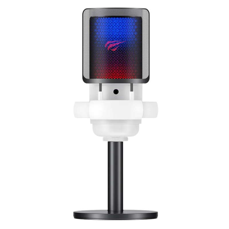 Microfon Gaming Havit GK50, Cu fir, Alb