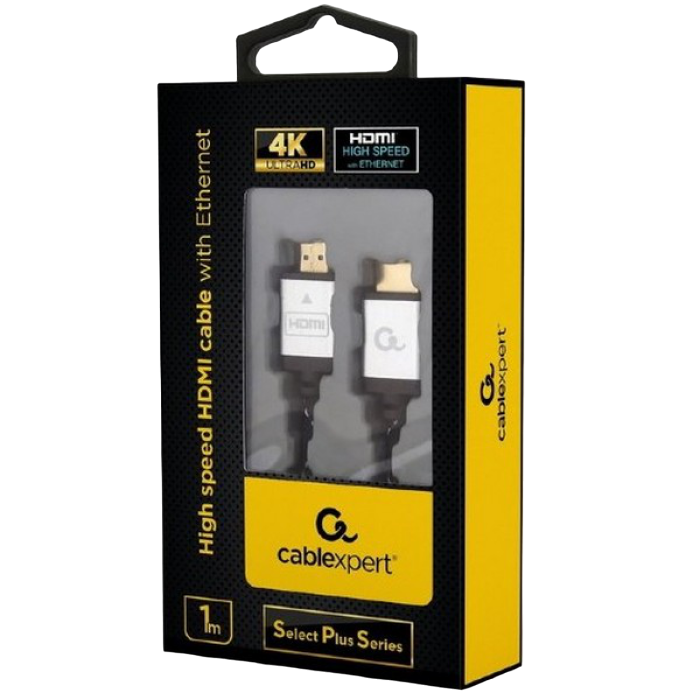 Видео кабель Cablexpert CCB-HDMIL-1M, HDMI (M) - HDMI (M), 1м, Чёрный