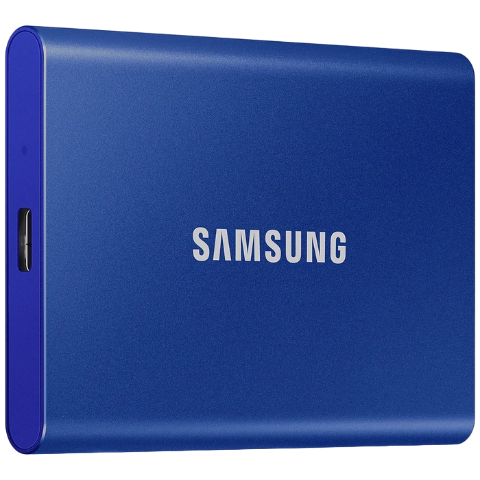 Samsung Portable SSD T7 Blue, USB-C 3.1, 1TB