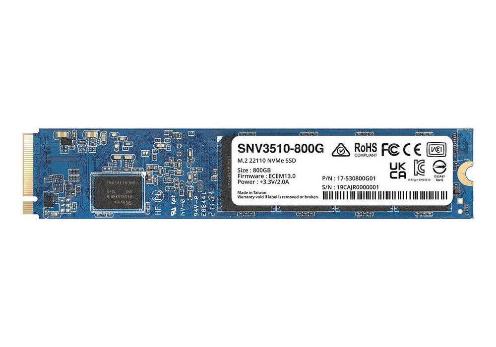 SYNOLOGY M.2 22110 800Gb Enterprise NVMe solid-state drive 