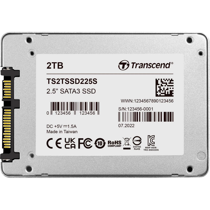 Unitate SSD Transcend 225S, 2000GB, TS2TSSD225S