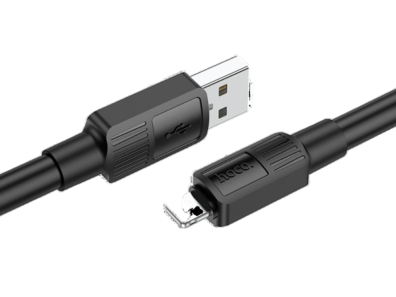 Lightning Cable Moshi, with conector 90 degrees, Black