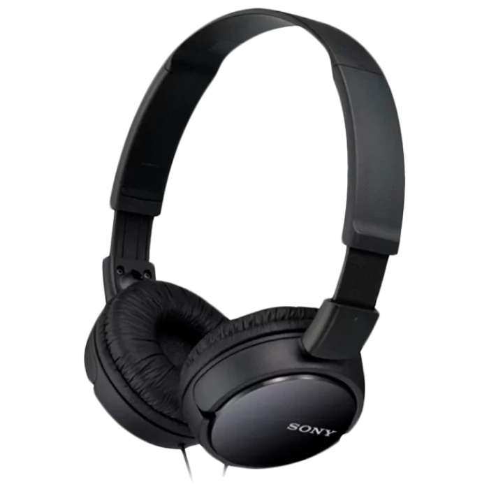 Гарнитура для мобильных телефонов SONY MDR-ZX110AP, Проводной аналоговый, Чёрный