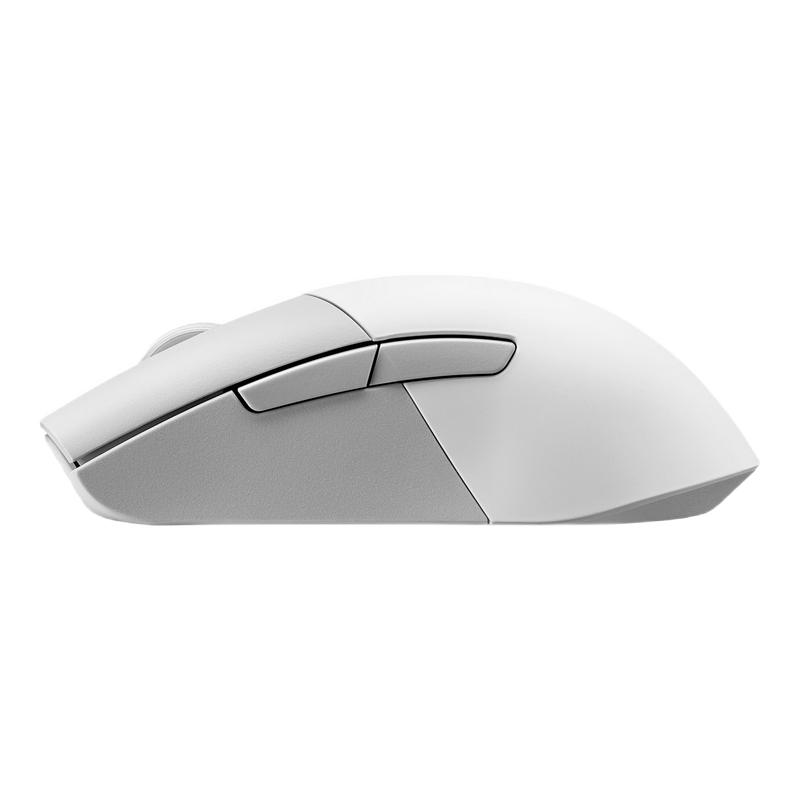 Gaming Mouse ASUS ROG Keris Wireless AimPoint, Alb/Gri