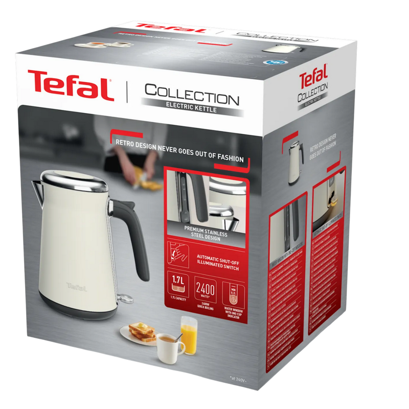 Fierbător electric Tefal KI666AE0 Alb