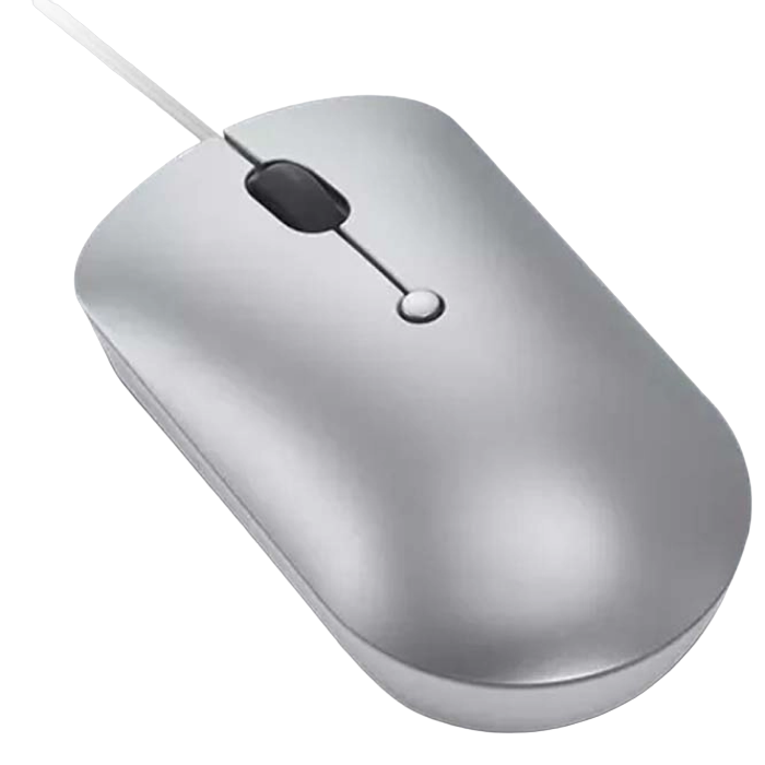Lenovo 540 USB-C Compact Wired Mouse (Cloud Grey)