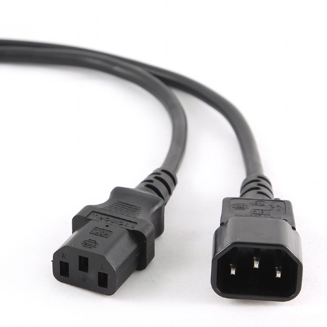 Cablu de alimentare Cablexpert PC-189, 1,8m, Negru