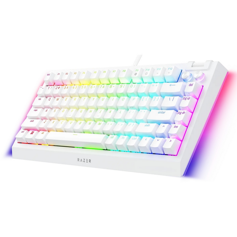 Клавиатура Razer BlackWidow V4 75% Механический Белый