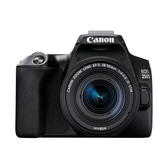 Зеркальный фотоаппарат Canon EOS 250D, Чёрный