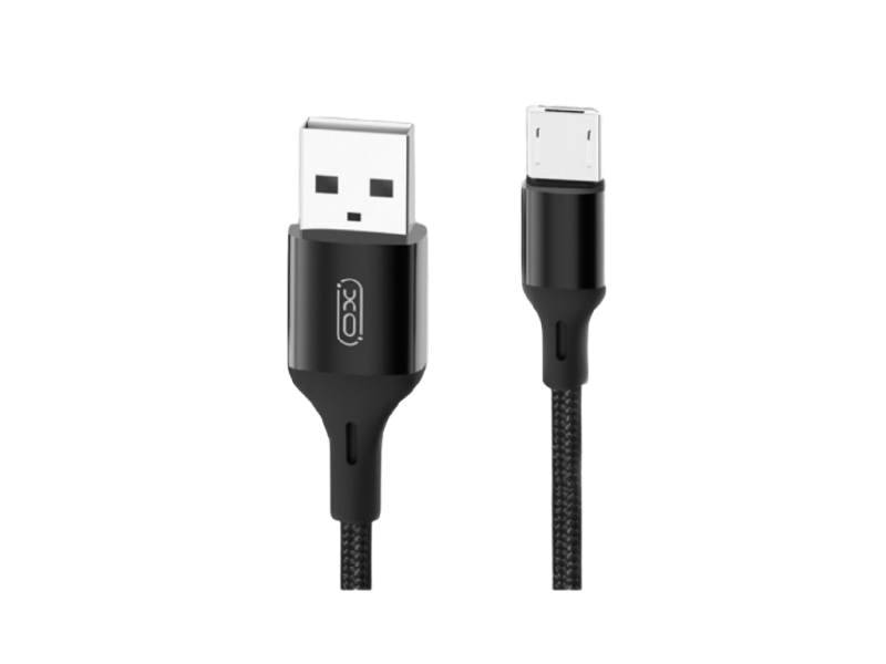 Lightning Cable XO, Braided NB143, 2M, Black