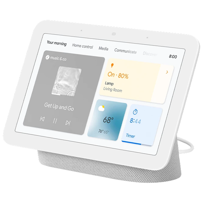 Google Nest Hub (2nd Gen) Smart Display, Chalk