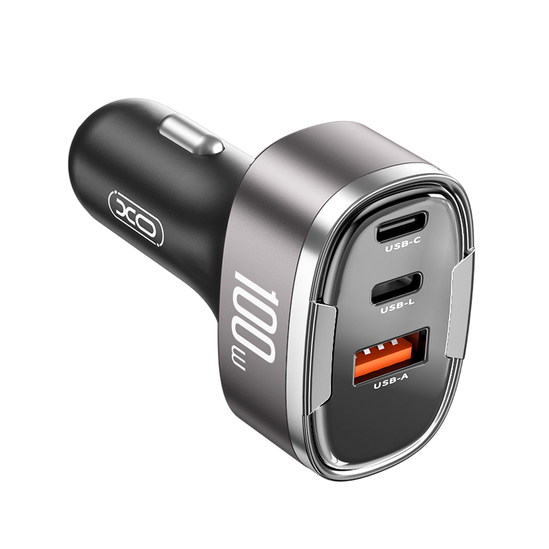 Incărcător auto XO CC61 Argintiu