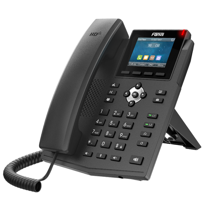 Telefon IP Fanvil X3SG, Negru