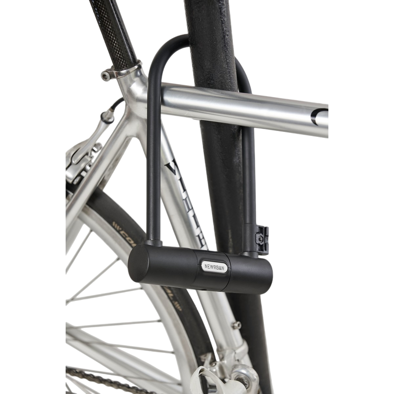 Lacăt Newrban U-lock with mounting bracket, Negru