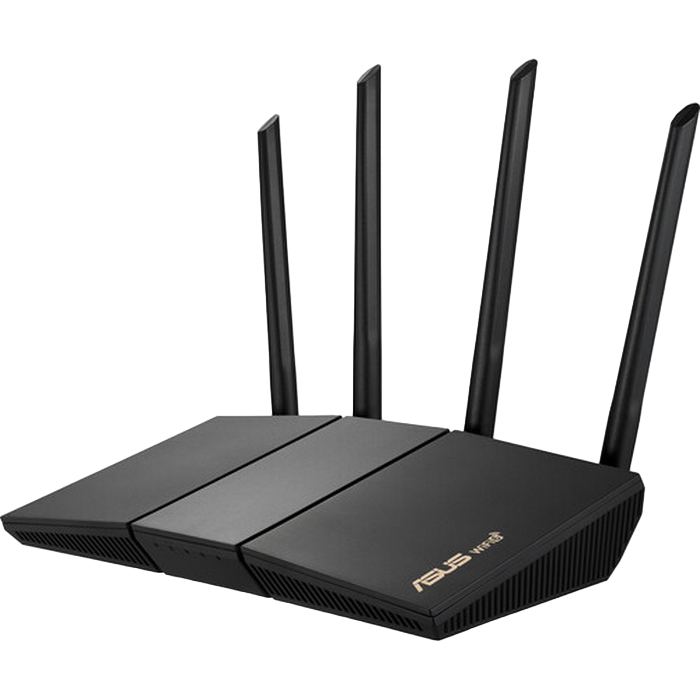 Router fără fir ASUS RT-AX57, Negru