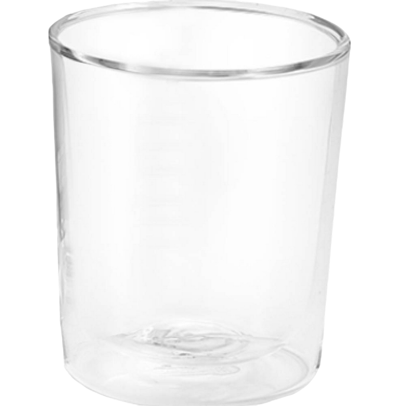 Set de pahare DeLongh DLSC318, 400 ml, 2 buc, Transparent