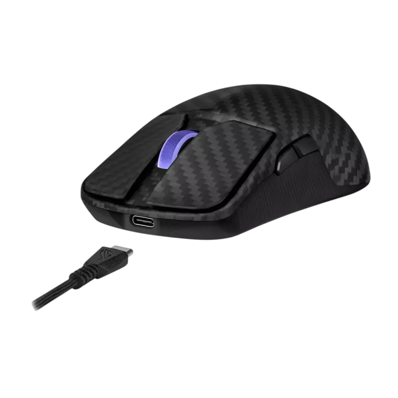 Игровая мышь asus rog harpe ace extreme, чёрный Thumbnail 9