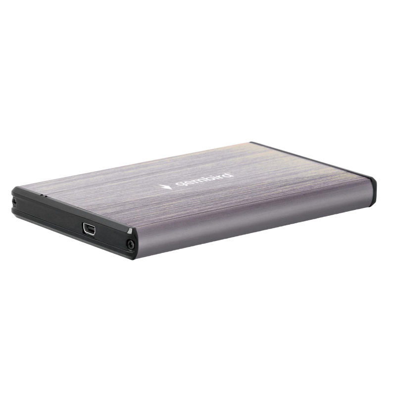 Внешний корпус Gembird EE2-U3S-3-LG, , Серый (EE2-U3S-3-LG)