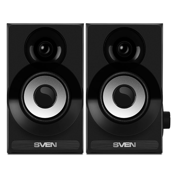 Компьютерные колонки 2.0 SVEN SPS-517, Чёрный