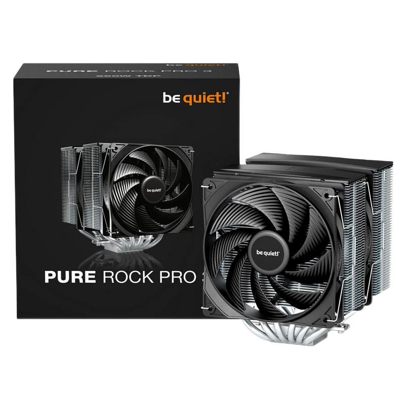 Cooler procesor be quiet! Pure Rock Pro 3, Argint
