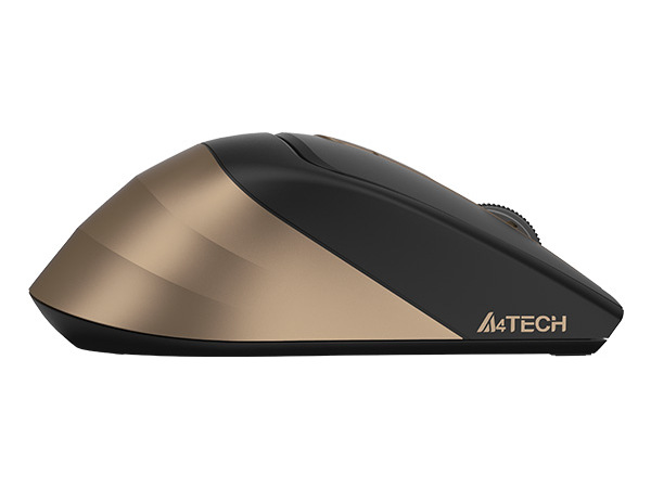 Беcпроводная мышь A4Tech FG35, Чёрный/Бронзовый