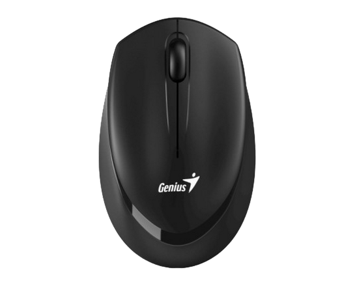 Wireless Mouse Genius NX-7009, 1200 dpi, 3 buttons, Ambidextrous, 65g., 1xAA, Black