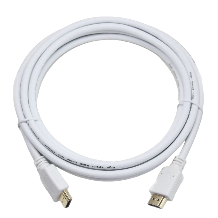 Видео кабель Cablexpert CC-HDMI4-W-6, HDMI (M) - HDMI (M), 1,8м, Белый