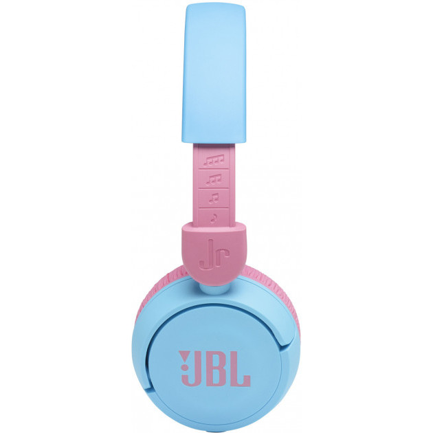 Детские наушники JBL JR310, Bluetooth/Проводное аналоговое, Голубой