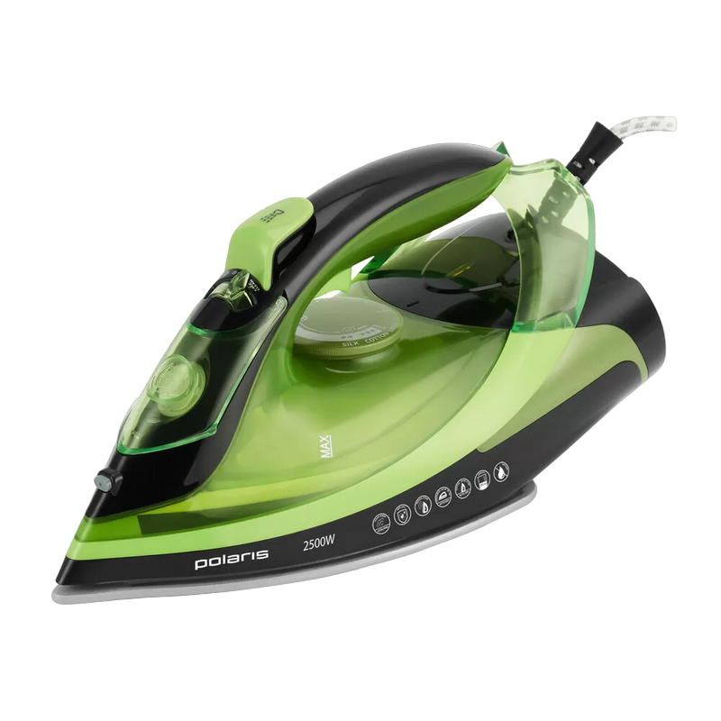 Fier de călcat Polaris PIR 2550AK, 2500W, Verde/Negru