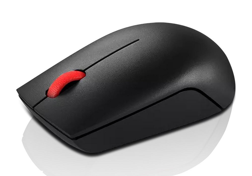 Беcпроводная мышь Lenovo Essential Compact, Чёрный