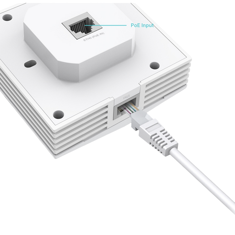 Punct de acces TP-LINK EAP650-Wall, 574 Mbps, 2402 Mbps, Alb