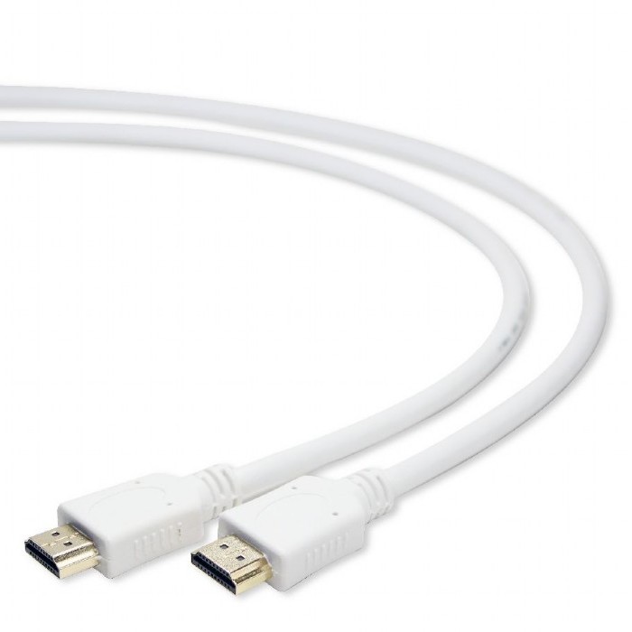 Видео кабель Cablexpert CC-HDMI4-W-6, HDMI (M) - HDMI (M), 1,8м, Белый