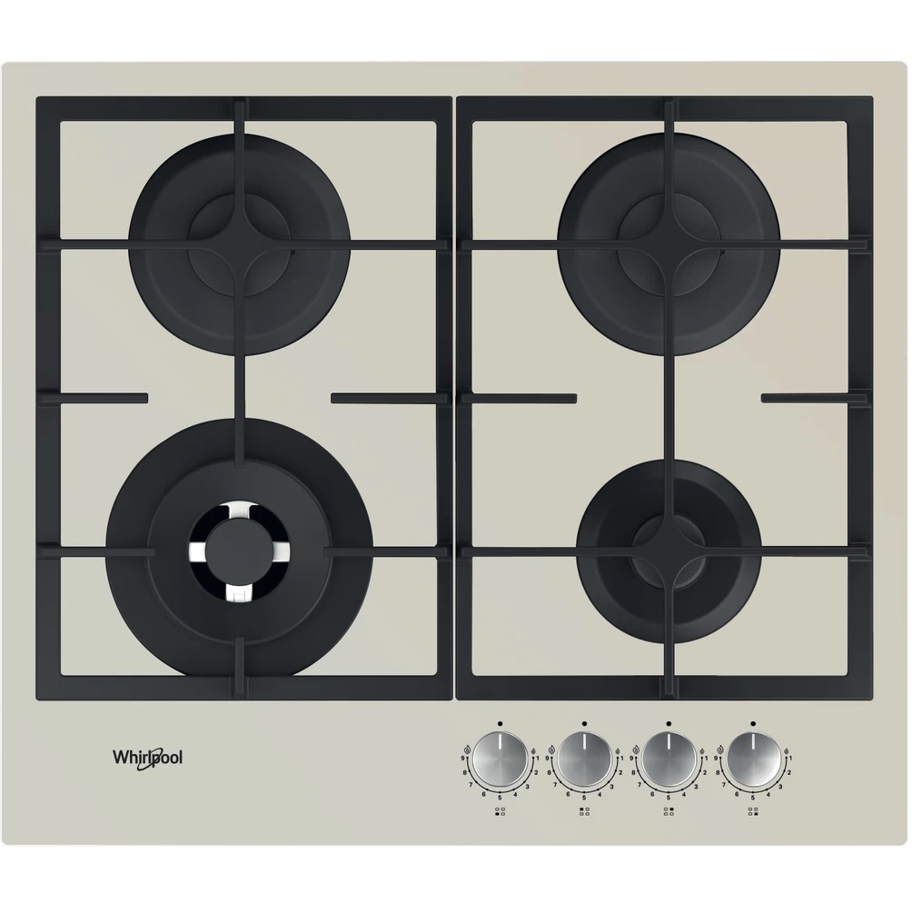 Plită pe gaz Whirlpool GOFL 629/S, Argintiu