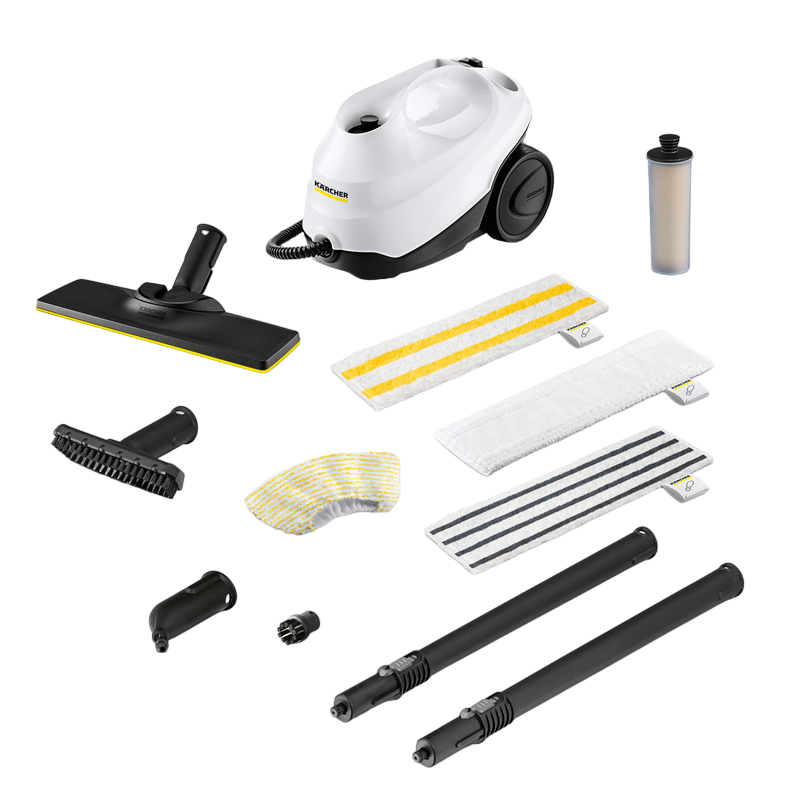 Aparat de curățat cu abur Karcher SC 3 EasyFix Anniversary Edition 1.513-660.0, Alb