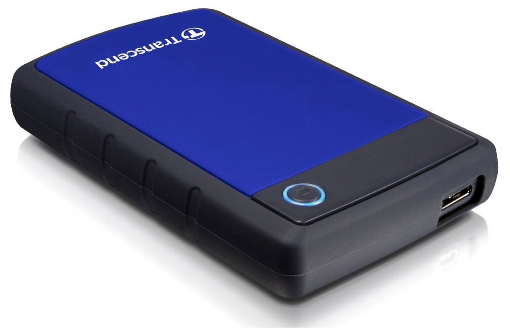 HDD portabil extern Transcend StoreJet 25H3B, 4 TB, Albastru Marin (TS4TSJ25H3B)