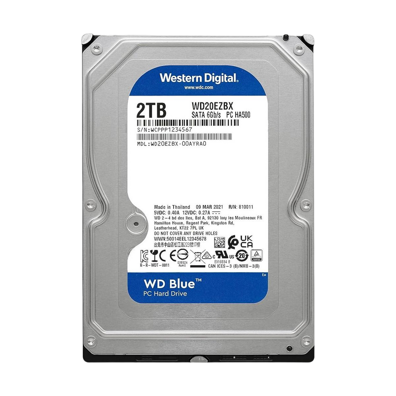 Жесткий диск Western Digital WD Blue, 3.5