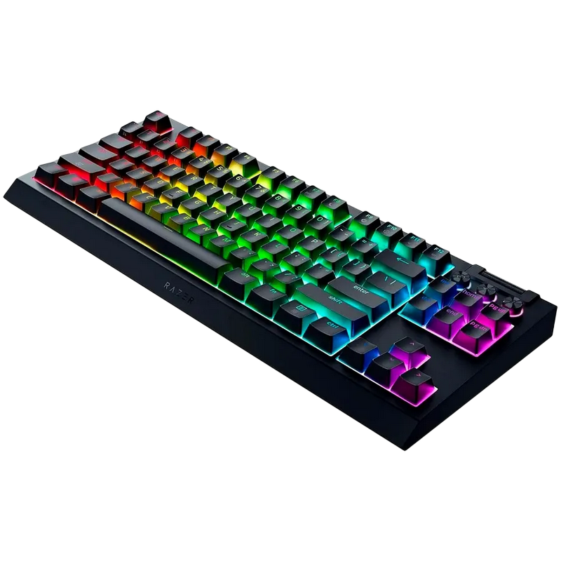 Клавиатура Razer BlackWidow V4 Tenkeyless HyperSpeed Механический Черный