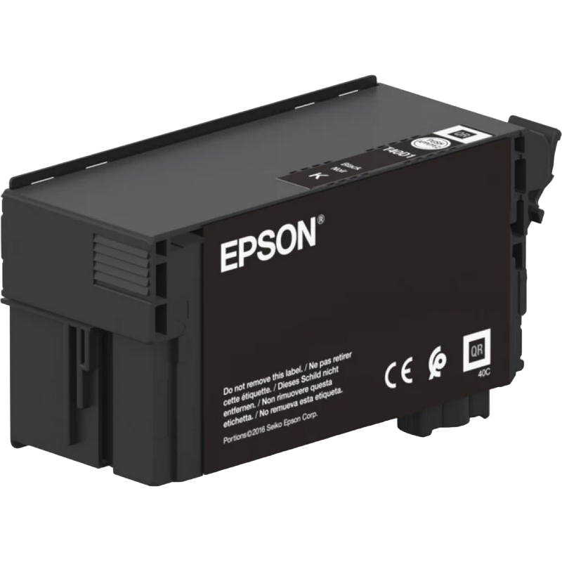 Ink Cartridge Epson UltraChrome XD2 T40D140 (80ml), Black