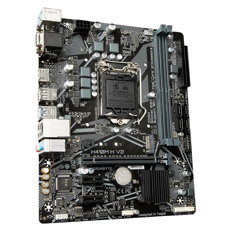 MB S1200 Gigabyte H410M H V2 1.0  mATX