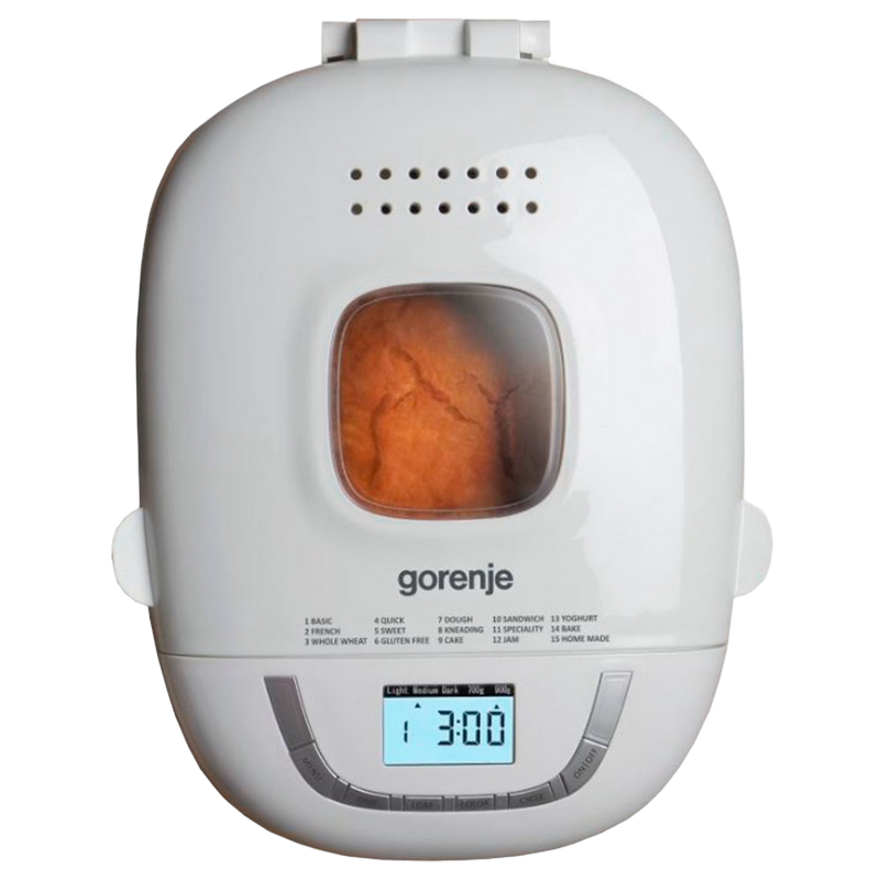 Mașină de pâine Gorenje BM910WII, Alb