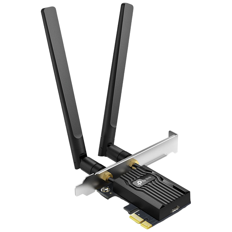 PCIe Wi-Fi 6 Dual Band LAN/Bluetooth 5.2 Adapter TP-LINK