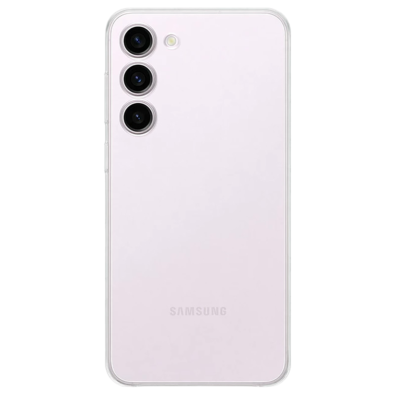 Original Sam. Clear Cover Galaxy S23+, Transparent
