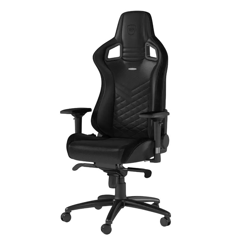 Игровое кресло Noblechairs Epic, Искусственная кожа, Черный/Красный