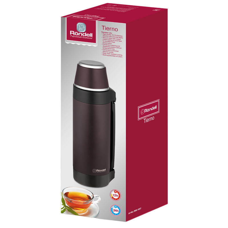 Termos Rondell RDS-1657, 1,5L, Bordo