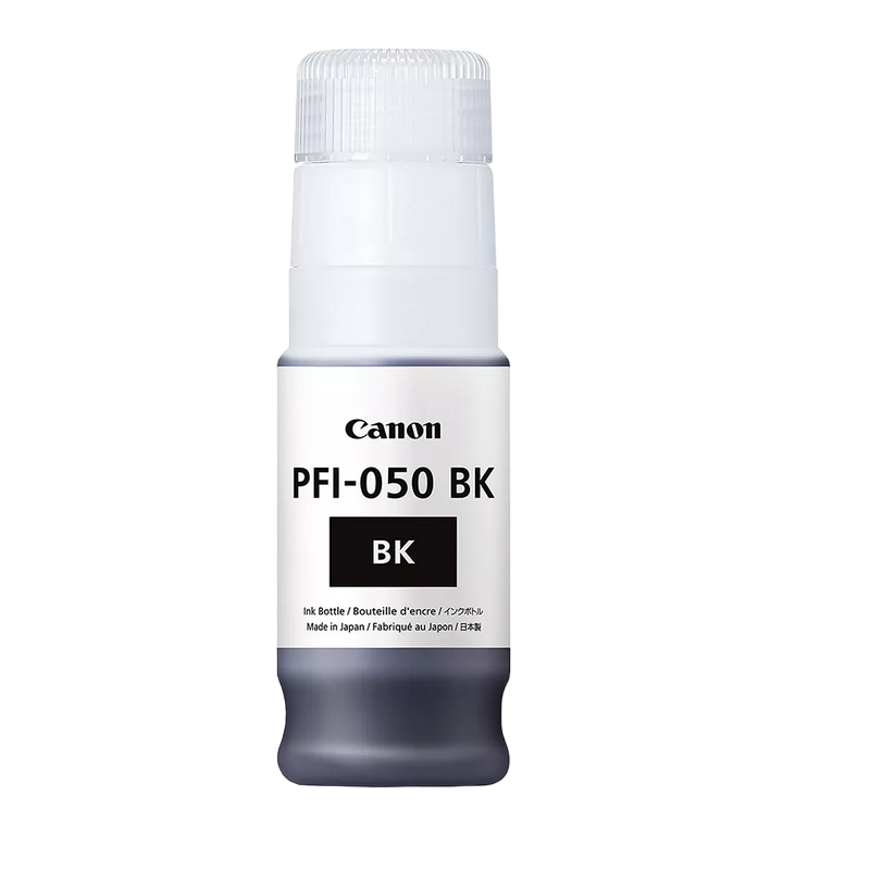 Cartuș de cerneală Canon PFI-050 BK, 70ml, Negru