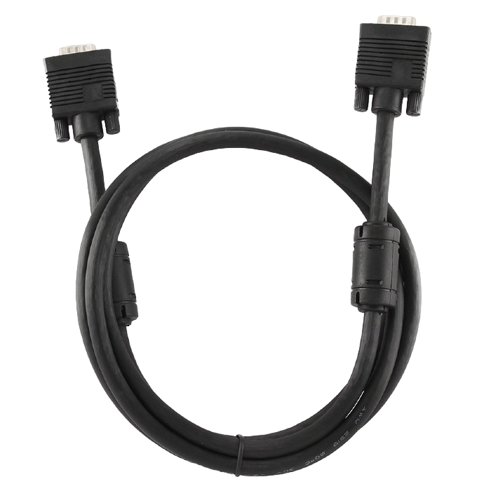 Cable VGA Premium  1.8m, HD15M/HD15M Black, Cablexpert, CC-PPVGA-6B