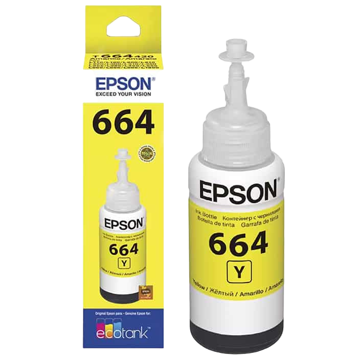 Ink  Epson T66444A yellow bottle 70ml