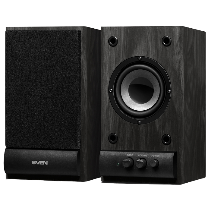 Компьютерные колонки 2.0 SVEN SPS-608, Чёрный